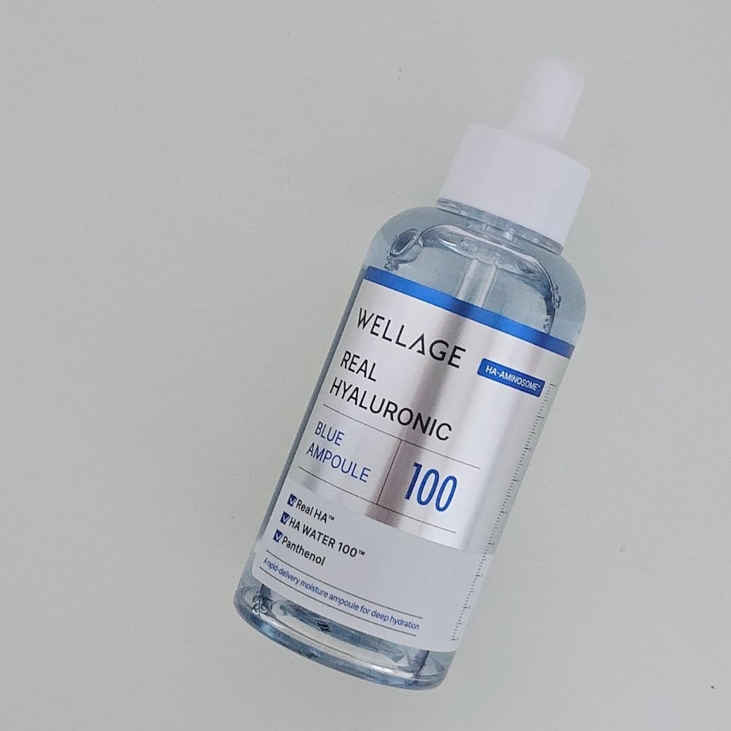真正玻尿酸蓝色100安瓿的真实用户使用照片