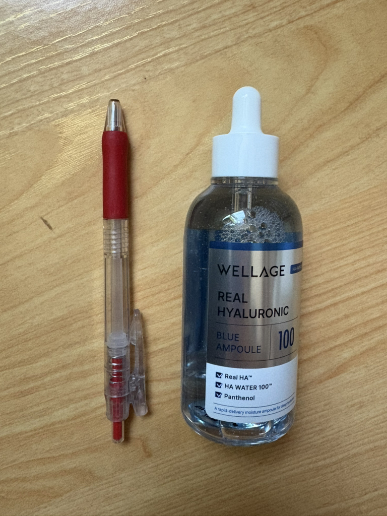 真正玻尿酸蓝色100安瓿的真实用户使用照片
