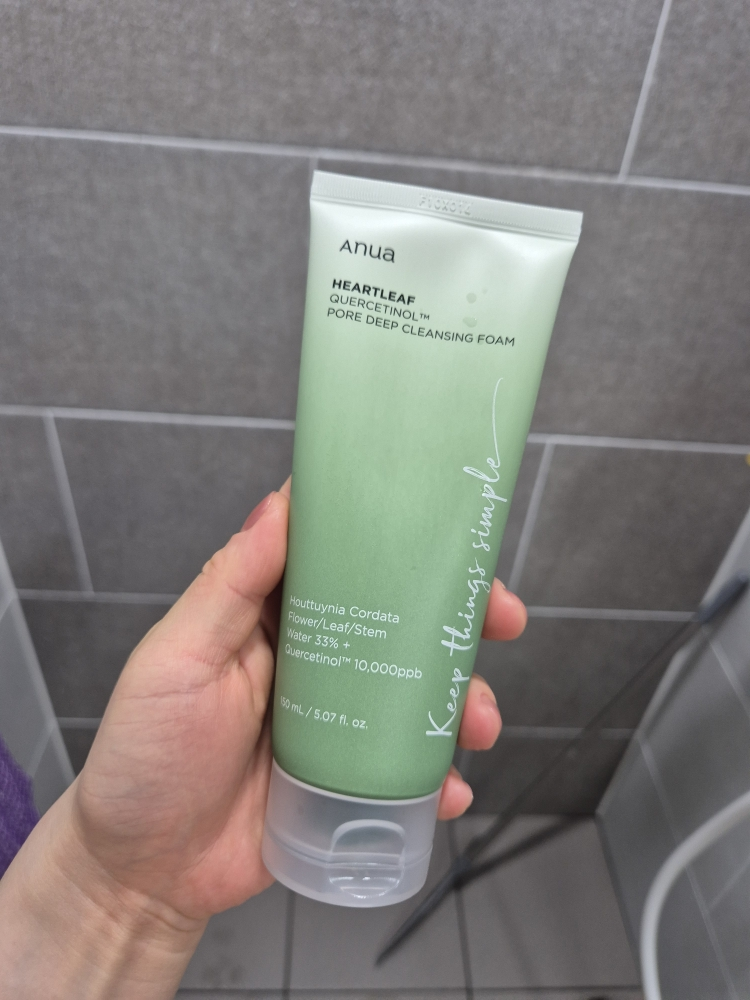 Anua 马蹄莲石竹清洁洗面奶 common.review image