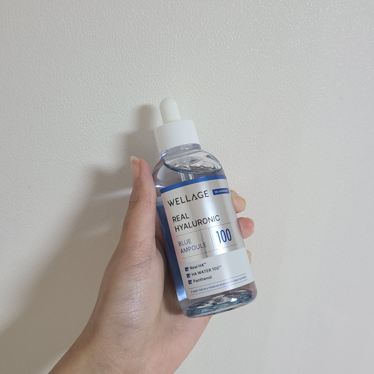 真正玻尿酸蓝色100安瓿的真实用户使用照片