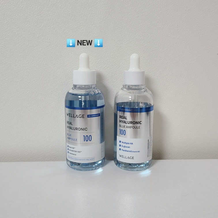 真正玻尿酸蓝色100安瓿的真实用户使用照片