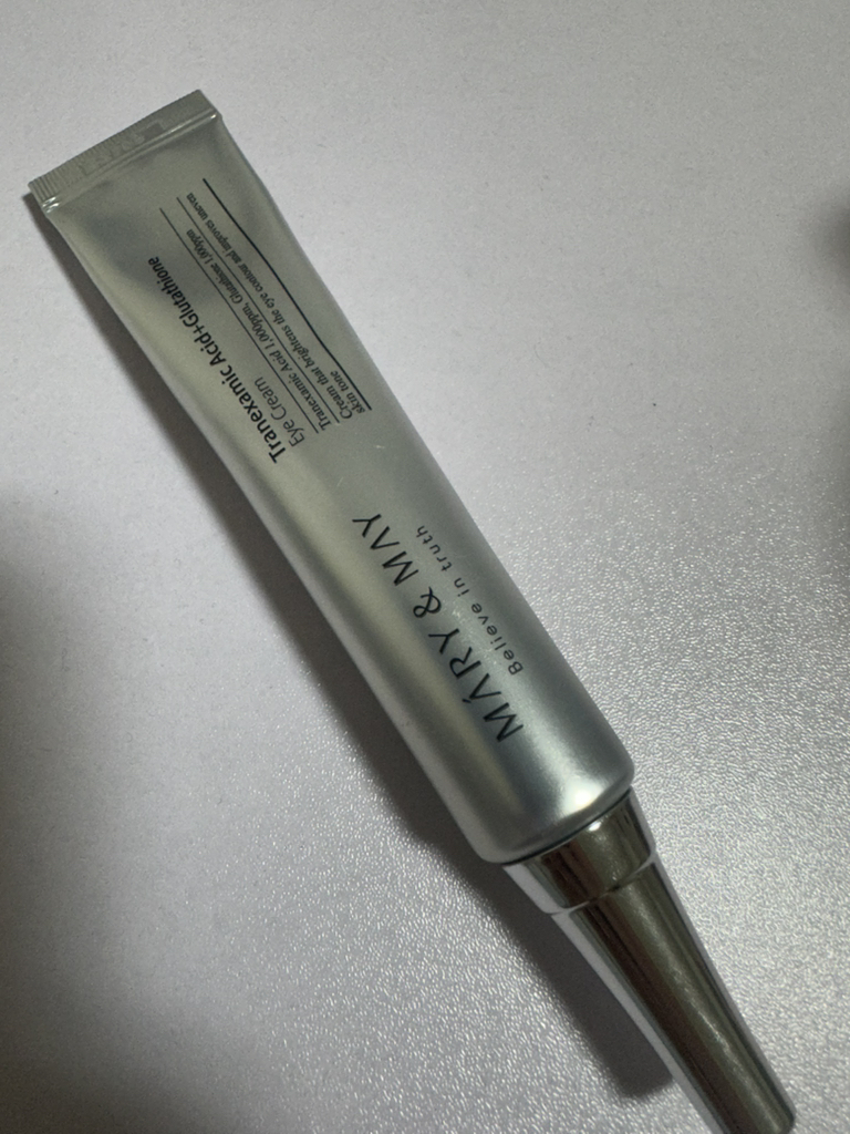 MARY&MAY 曲美酸+谷胱甘肽眼霜 common.review image