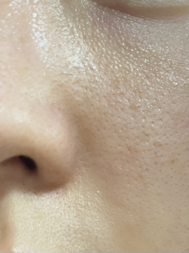 绿豆毛孔紧致舒缓乳霜的真实用户使用照片