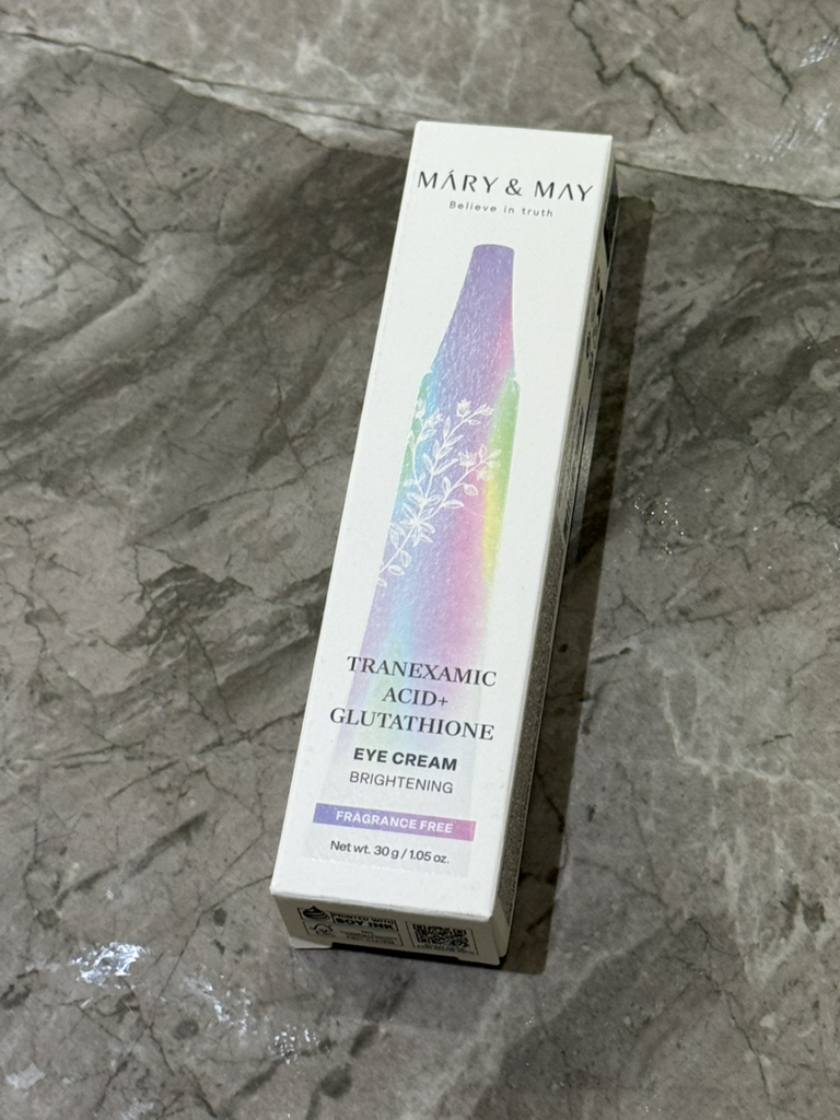 曲美酸+谷胱甘肽眼霜的真实用户使用照片