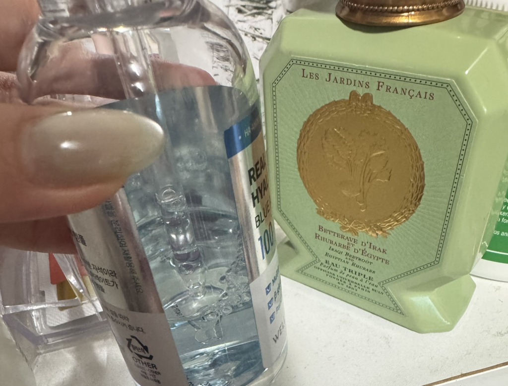 真正玻尿酸蓝色100安瓿的真实用户使用照片