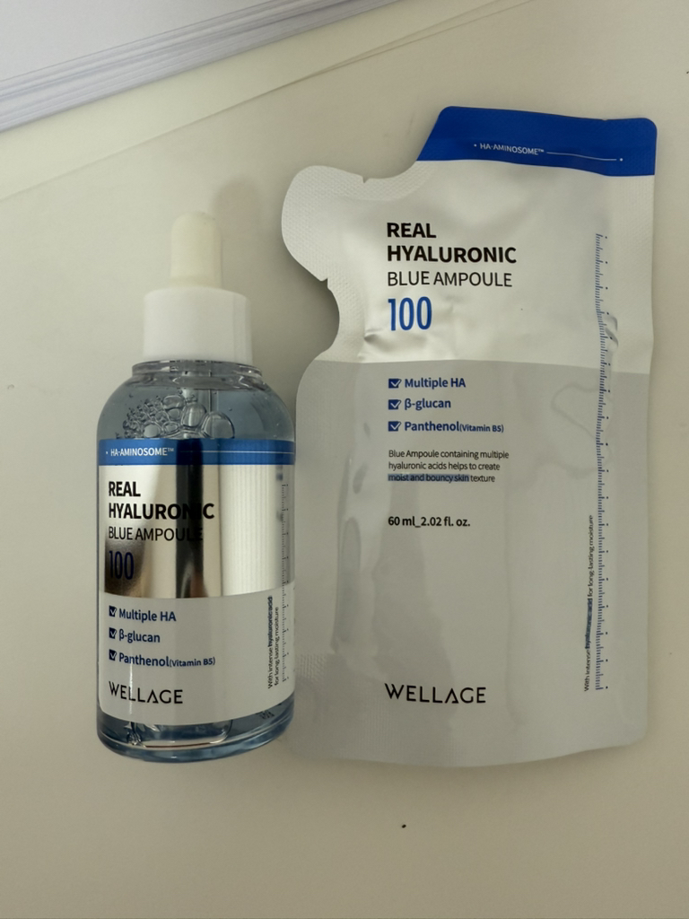 真正玻尿酸蓝色100安瓿的真实用户使用照片