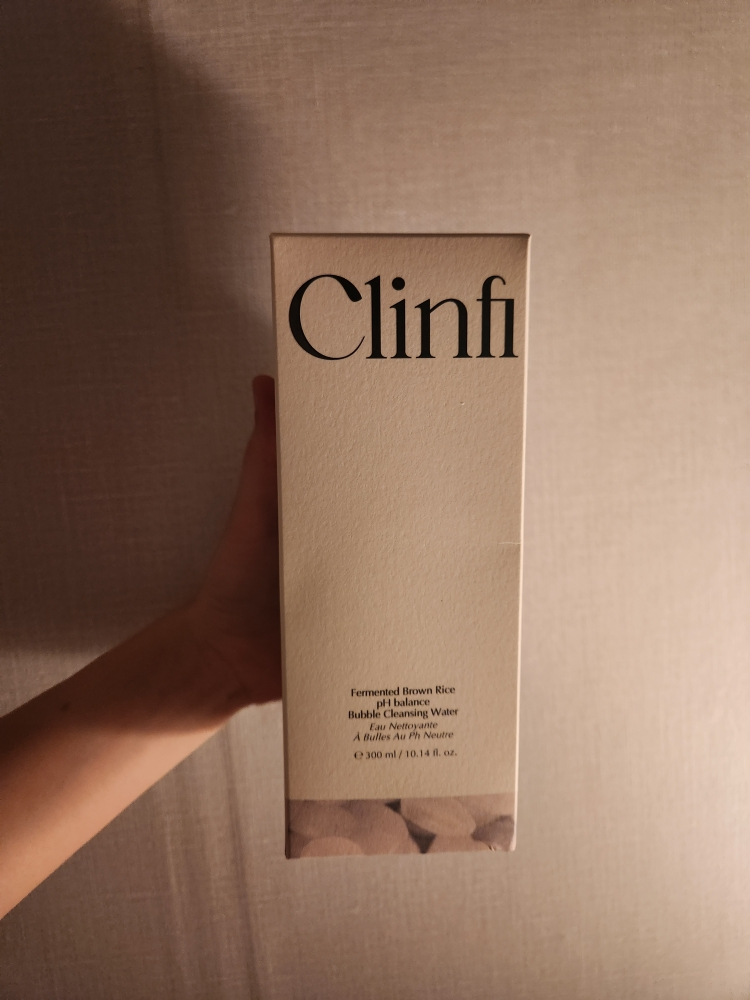 클린피닛 (Clinfinite) 발효현미 약산성 버블 클렌징 워터 review image