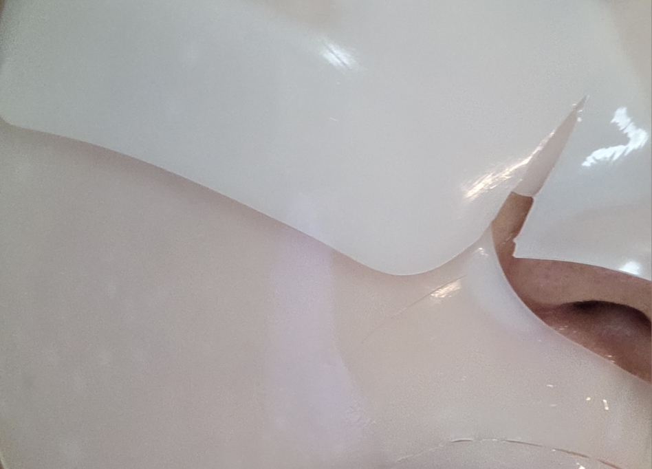 肽酚水分平衡凝胶面膜的真实用户使用照片