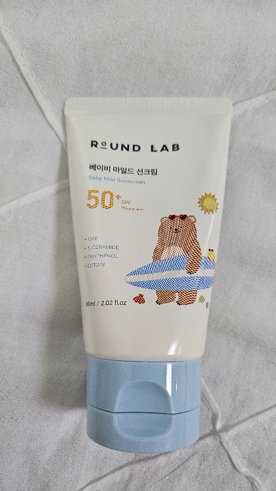 라운드랩 (ROUNDLAB) 베이비 마일드 선크림 [SPF50+/PA++++] review image
