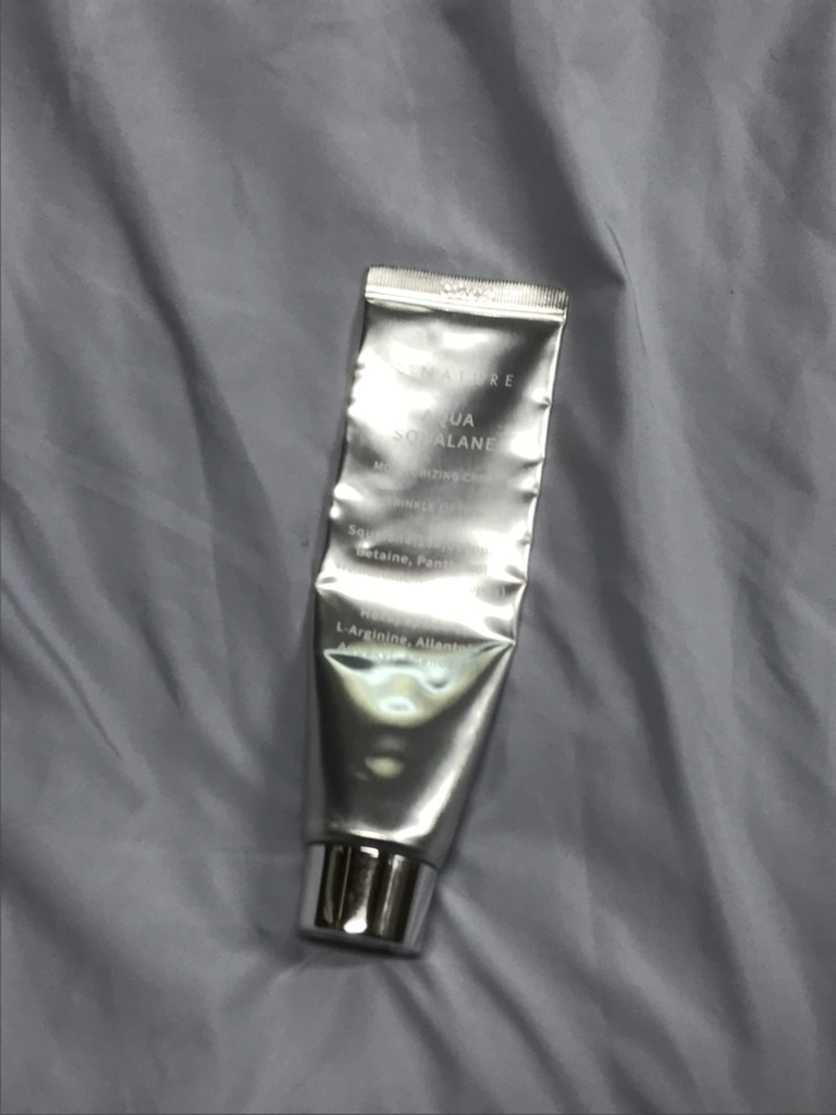 水库角鲨烷补水面霜的真实用户使用照片