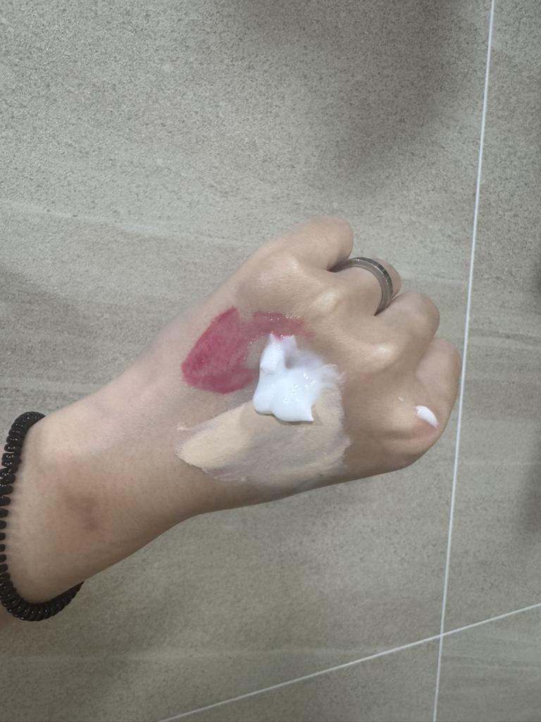 水米洁面乳的真实用户使用照片