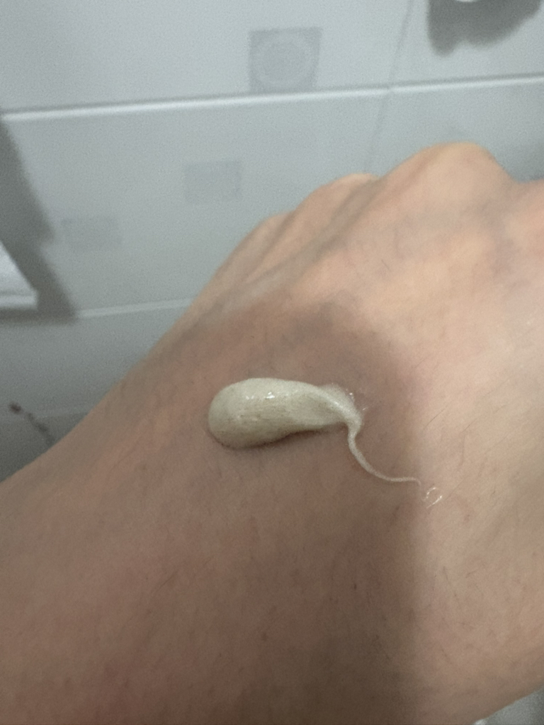 昆布安瓶洁面膏的真实用户使用照片