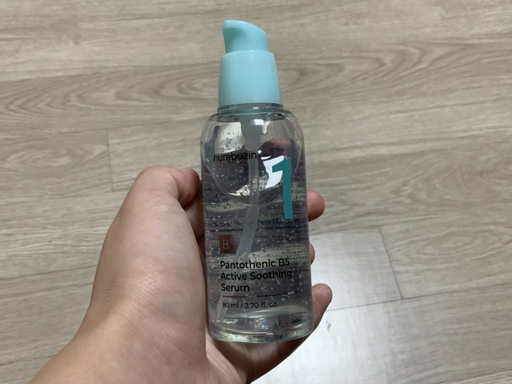1号泛醇酸活性提升舒缓精华的真实用户使用照片