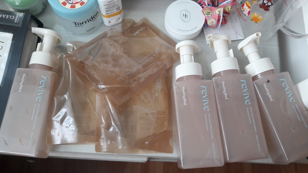复活首发发质强化剂的真实用户使用照片