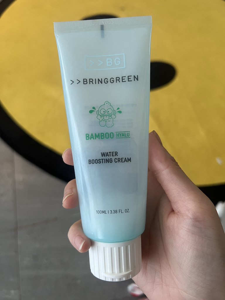 竹子玻尿酸保湿霜的真实用户使用照片