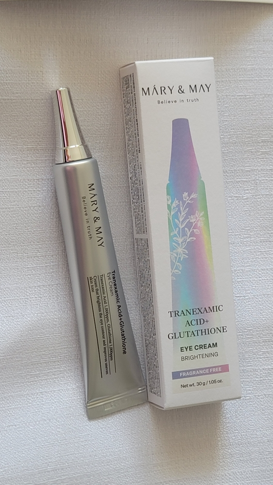 曲美酸+谷胱甘肽眼霜的真实用户使用照片