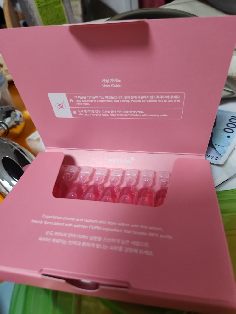 medicube (美蒂秋芙) PDRN 粉红色一日精华液 common.review image