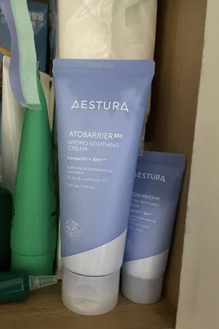 水润舒缓霜的真实用户使用照片