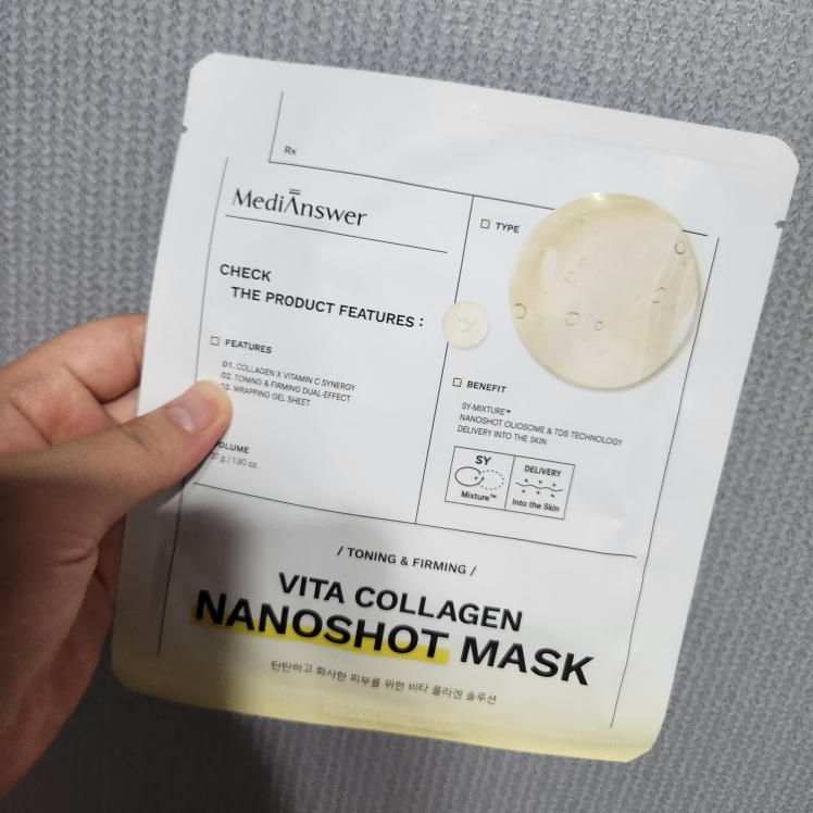 MediAnswer 胶原蛋白纳米喷雾面膜[维他] common.review image