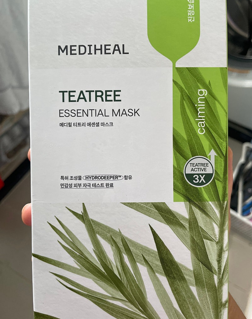 必需面膜 [茶树镇定补水]的真实用户使用照片