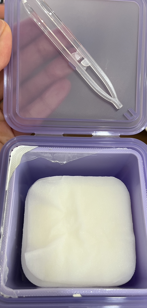 毛孔紧致垫的真实用户使用照片