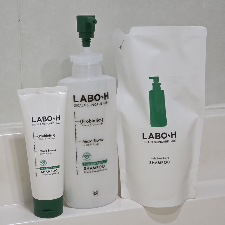 LABO-H 头皮强化诊所 缓解脱发症状洗发水 common.review image
