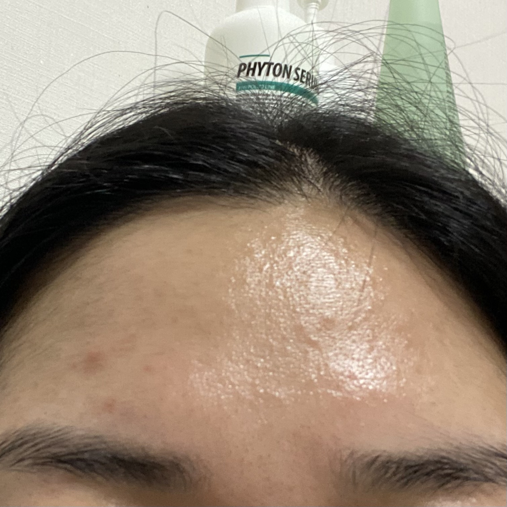 平衡肌肤舒缓控油精华的真实用户使用照片