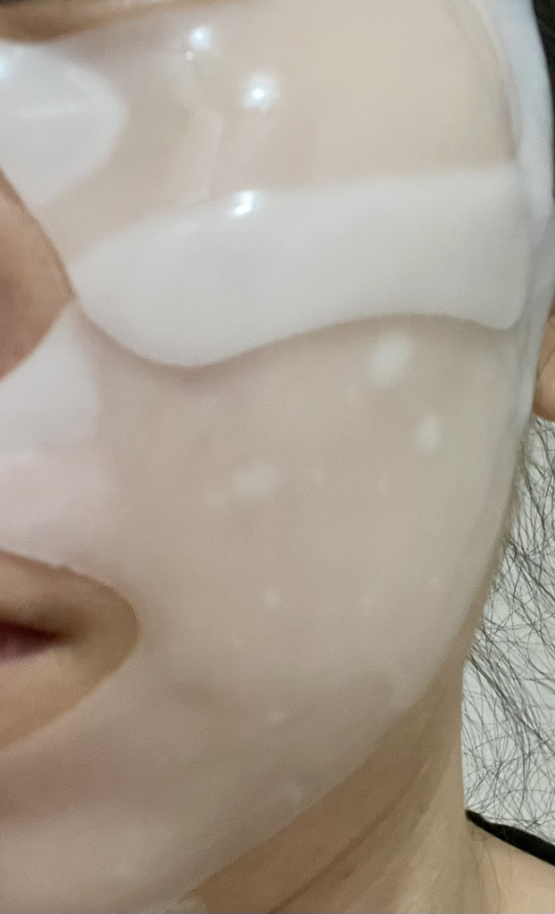 肽酚水分平衡凝胶面膜的真实用户使用照片