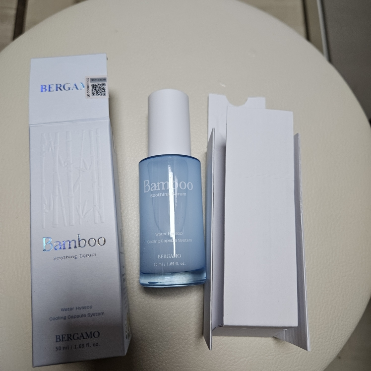 竹子胶囊舒缓精华的真实用户使用照片