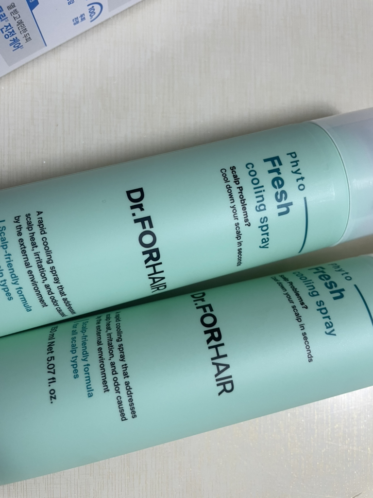 Dr.FORHAIR 植物新鲜冷却喷雾 common.review image