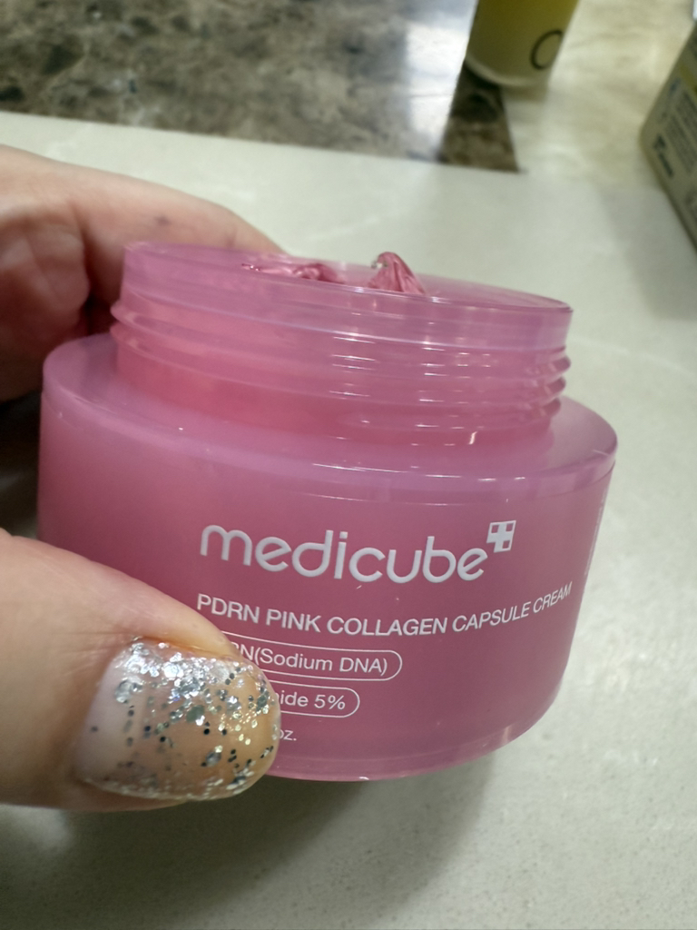 메디큐브 (medicube) PDRN 핑크 콜라겐 캡슐 크림 review image
