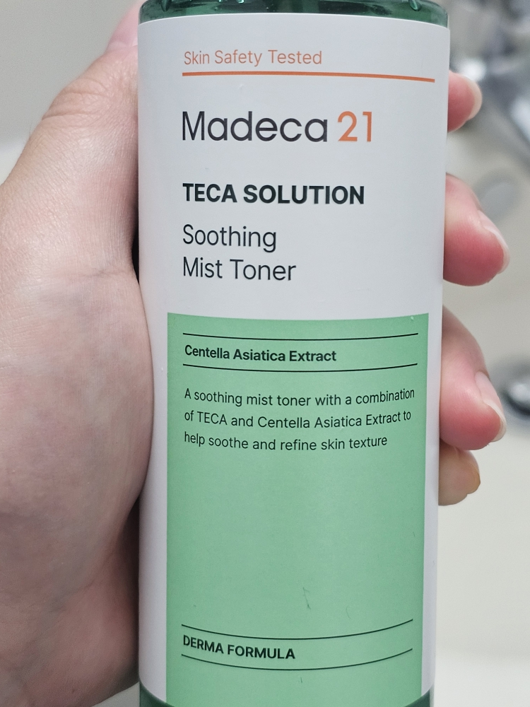 Madeca21 Tecasolution 舒缓喷雾爽肤水 common.review image