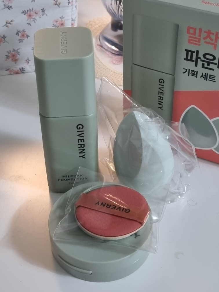 지베르니 (GIVERNY) 밀착 커버 파운데이션 [SPF30/PA++] [17호 포슬린] review image