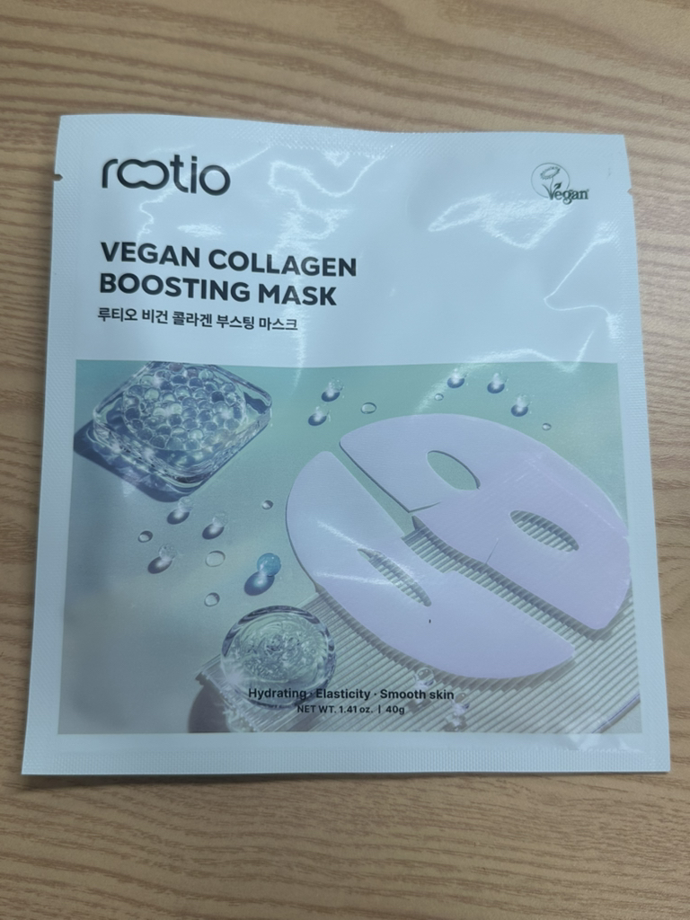 植物性胶原蛋白提升面膜的真实用户使用照片