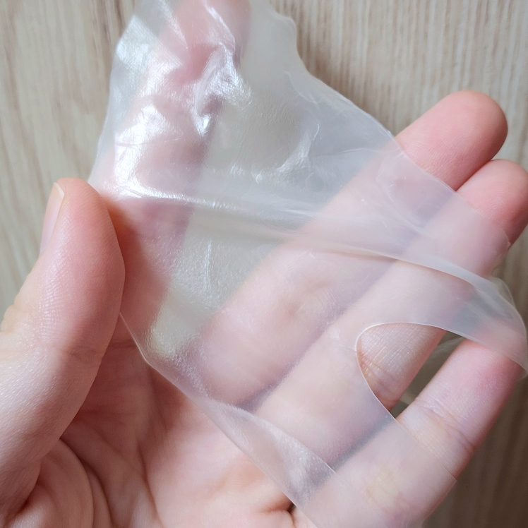 植物性胶原蛋白提升面膜的真实用户使用照片
