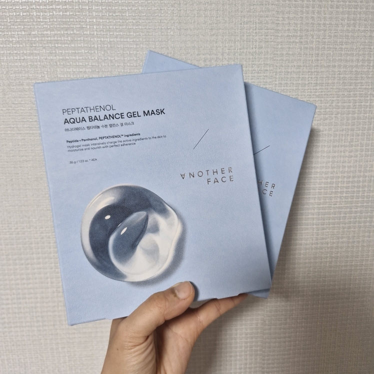 어나더페이스 (ANOTHERFACE) 펩타테놀 수분 밸런스 겔 마스크 review image