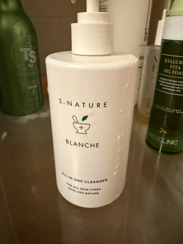 BLANCHE洁面啫喱的真实用户使用照片