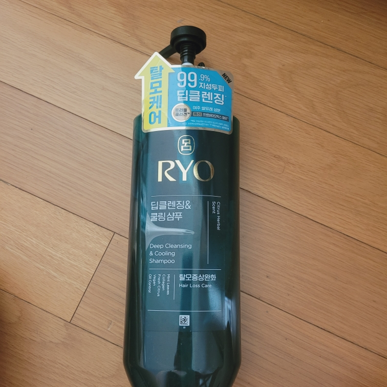 려 (Ryo) 청아 딥클렌징&쿨링 샴푸 review image