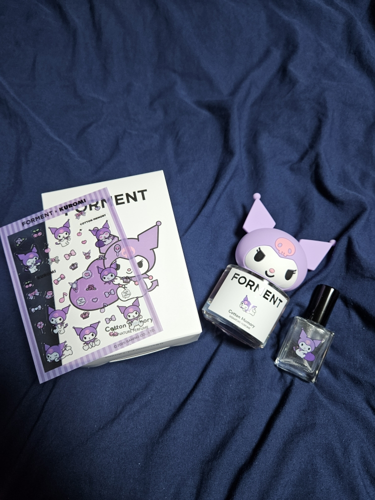 포맨트 (Forment) 쿠로미에디션 시그니처 퍼퓸 [코튼메모리] review image