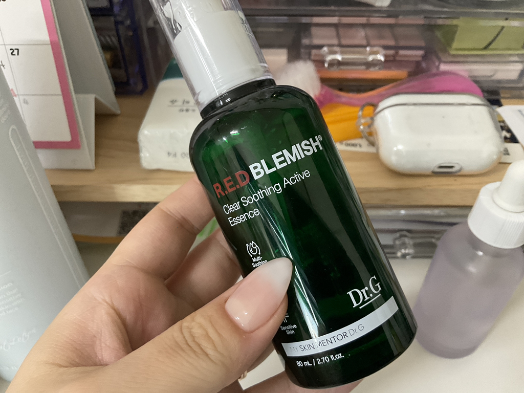红色痘印清洁舒缓活性精华的真实用户使用照片