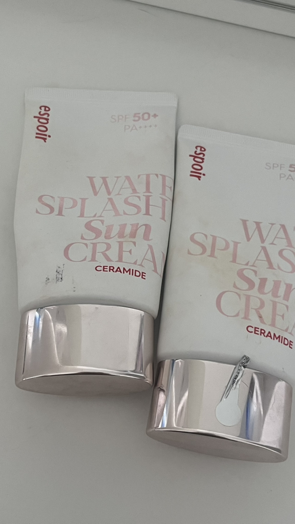 泼水防晒霜 [SPF50+/PA++++] [神经酰胺]的真实用户使用照片