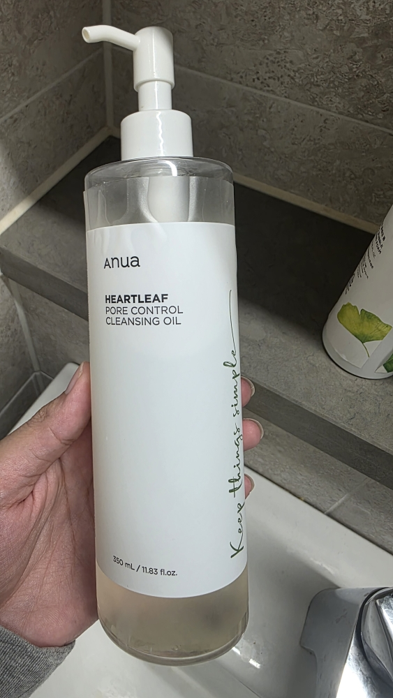 鱼腥草深层清洁卸妆油的真实用户使用照片