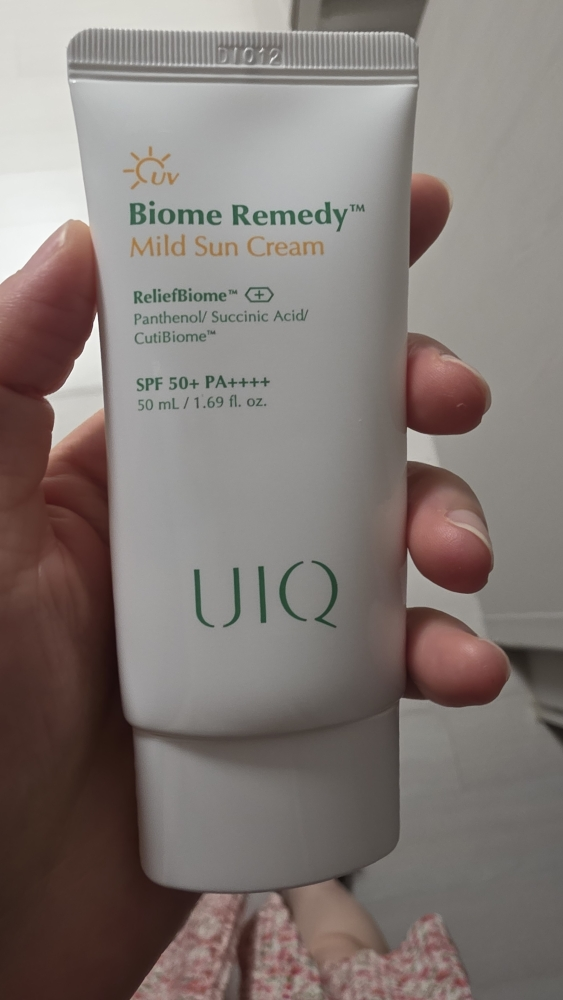 Byom Remedy 温和防晒霜 [SPF50+/PA++++]的真实用户使用照片