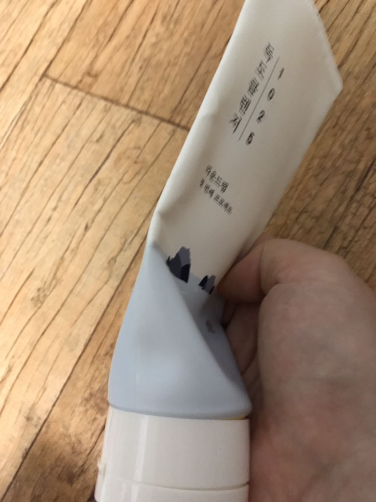 独岛洁面乳的真实用户使用照片