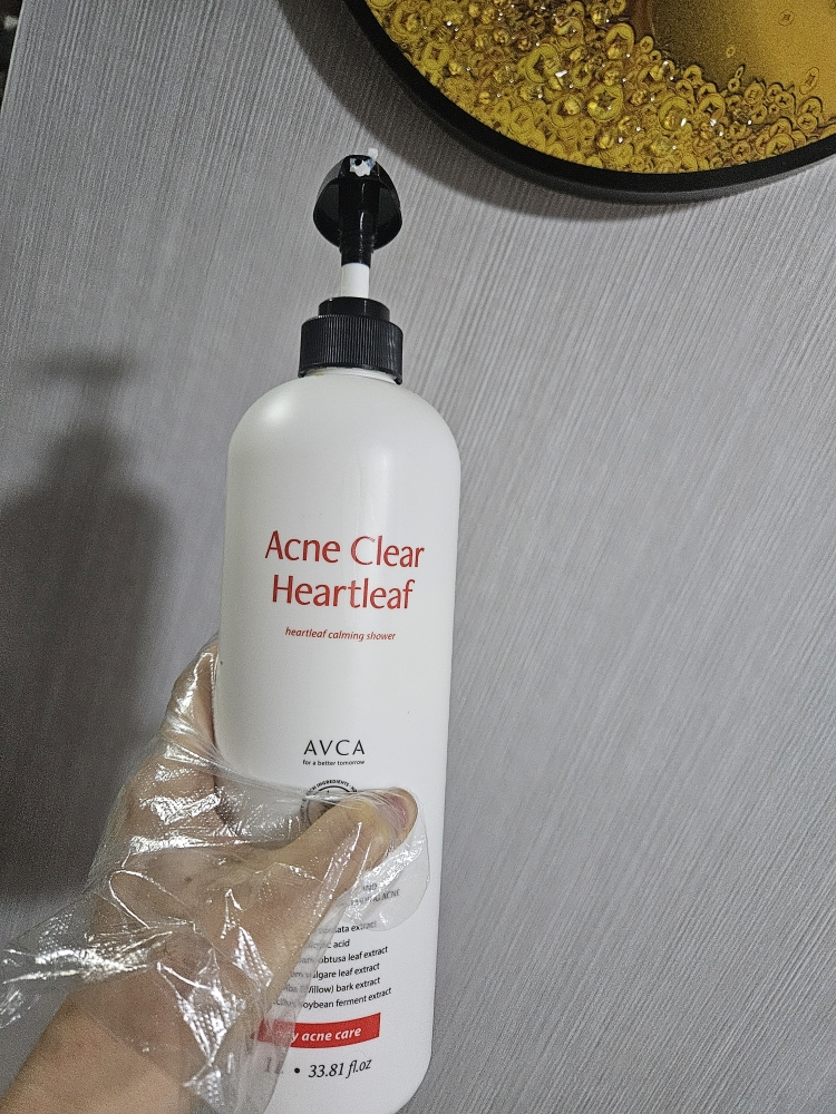 아브카 (AVCA) 아크네 클리어 어성초 바디워시 대용량 review image