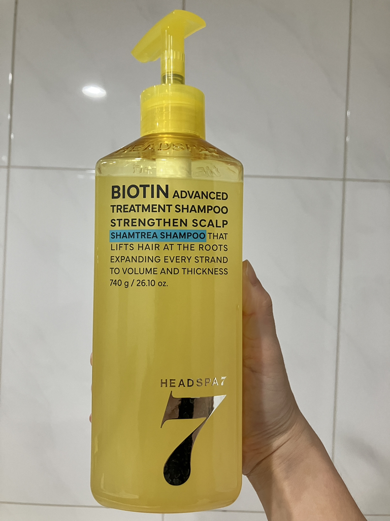 헤드스파7 (HEADSPA7) 비오틴 샴트리 트리트먼트 샴푸 review image