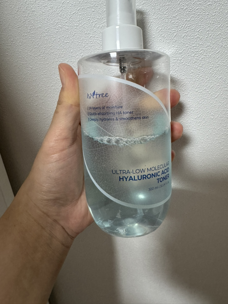 超低分子玻尿酸爽肤水的真实用户使用照片