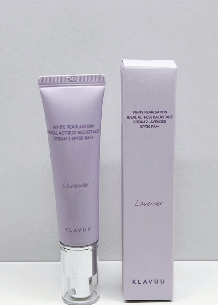 클라뷰 (KLAVUU) 화이트 펄세이션 아이디얼 액트리스 백스테이지 크림 [SPF30/PA++] [라벤더] review image