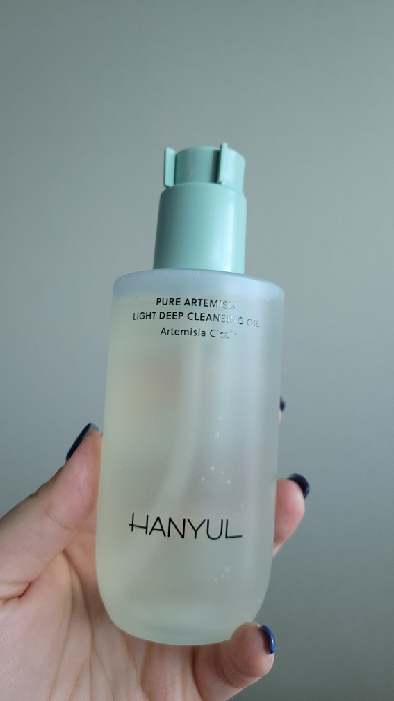 한율 (HANYUL) 어린쑥 매끈결 클렌징 오일 review image