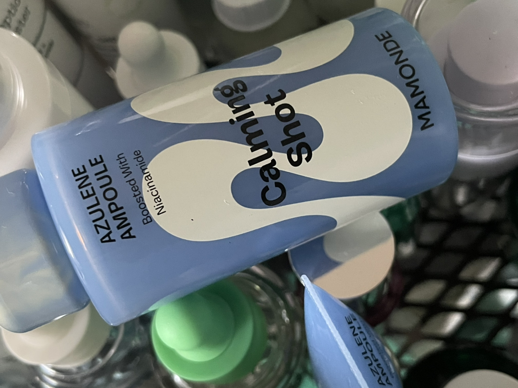 镇静护肤水 蓝色印记补水安瓶的真实用户使用照片